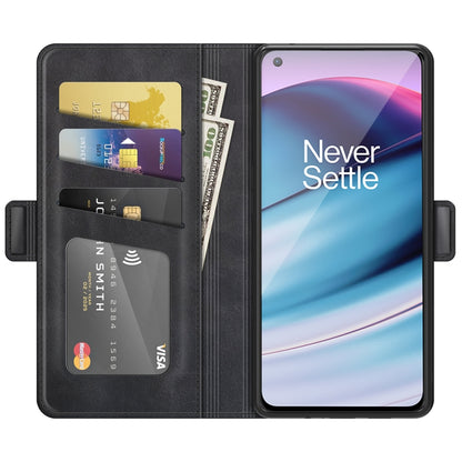 For OnePlus Nord CE 5G Dual-side Magnetic Buckle Horizontal Flip Leather Case with Holder & Card Slots & Wallet, For OnePlus Nord CE 5G