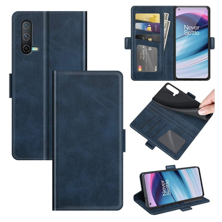 For OnePlus Nord CE 5G Dual-side Magnetic Buckle Horizontal Flip Leather Case with Holder & Card Slots & Wallet, For OnePlus Nord CE 5G