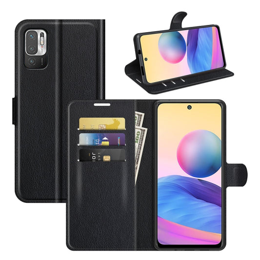 For Xiaomi Redmi Note 10 5G / Poco M3 Pro 5G Litchi Texture Horizontal Flip Protective Case with Holder & Card Slots & Wallet, For Xiaomi Poco M3 Pro 5G