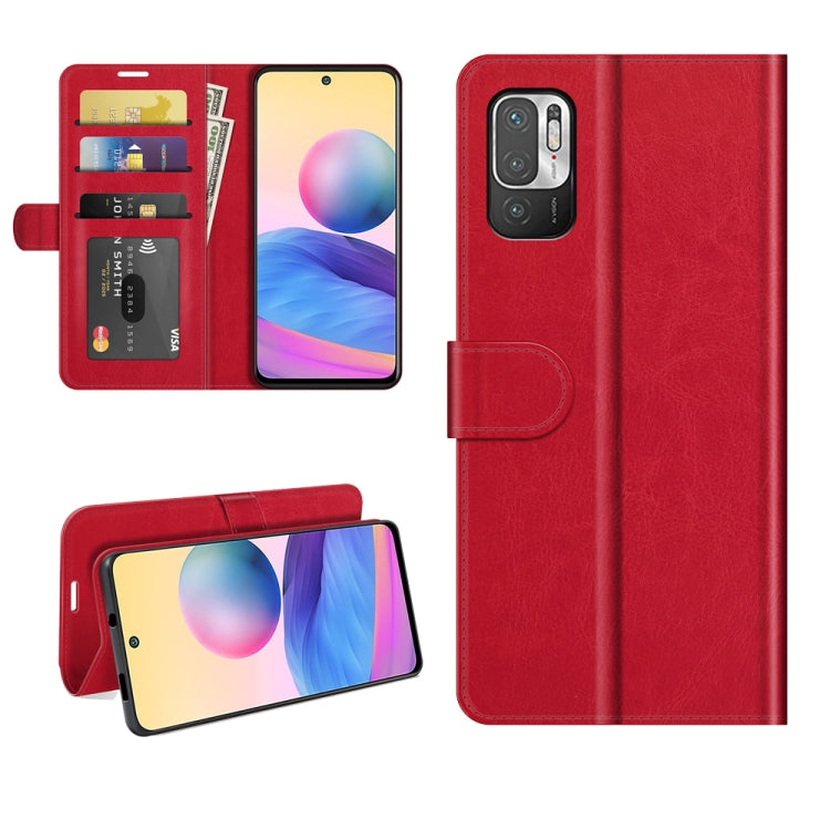 For Xiaomi Redmi Note 10 5G / Poco M3 Pro 5G R64 Texture Single Horizontal Flip Protective Case with Holder & Card Slots & Wallet& Photo Frame, For Xiaomi Poco M3 Pro 5G