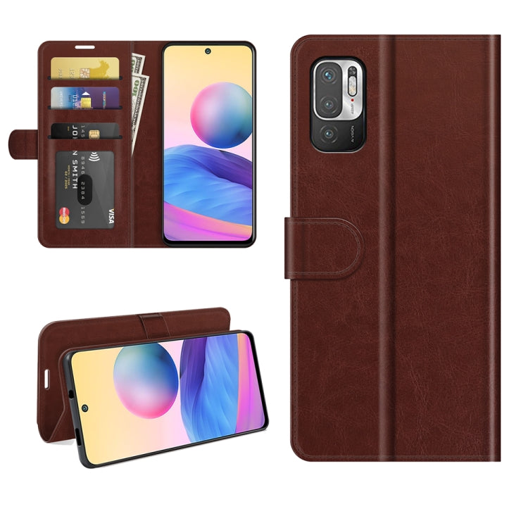 For Xiaomi Redmi Note 10 5G / Poco M3 Pro 5G R64 Texture Single Horizontal Flip Protective Case with Holder & Card Slots & Wallet& Photo Frame, For Xiaomi Poco M3 Pro 5G