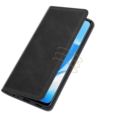 For OnePlus Nord N200 5G Retro-skin Business Magnetic Suction Leather Case with Holder & Card Slots & Wallet, For OnePlus Nord N200 5G