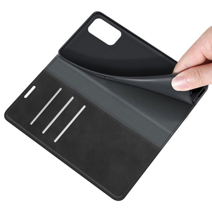 For OnePlus Nord N200 5G Retro-skin Business Magnetic Suction Leather Case with Holder & Card Slots & Wallet, For OnePlus Nord N200 5G