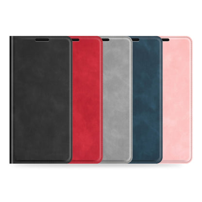 For OnePlus Nord N200 5G Retro-skin Business Magnetic Suction Leather Case with Holder & Card Slots & Wallet, For OnePlus Nord N200 5G