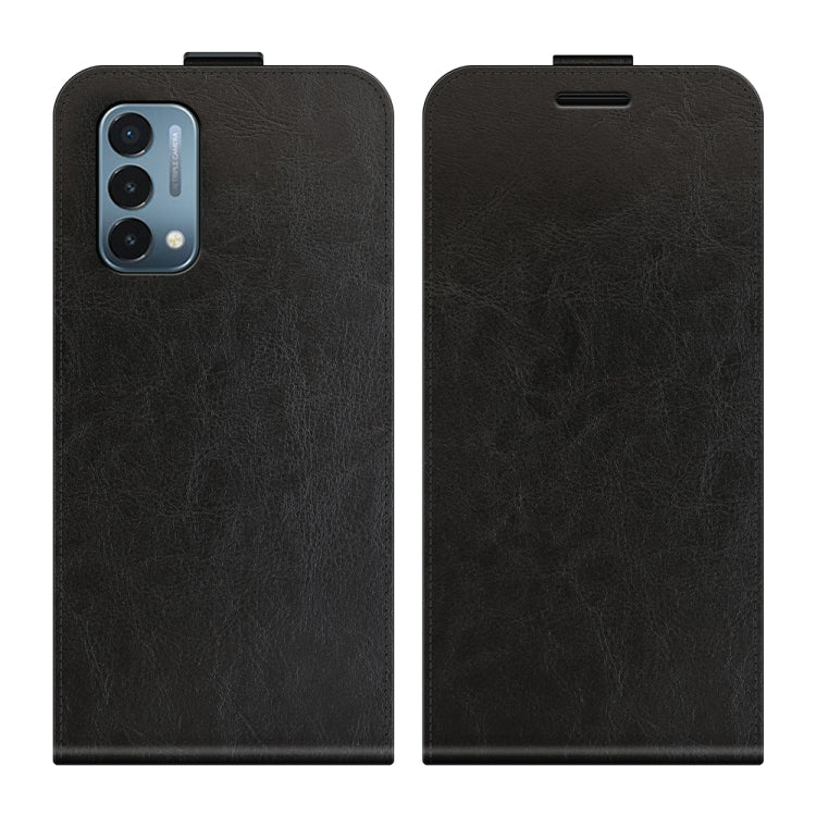 For OnePlus Nord N200 5G R64 Texture Single Vertical Flip Leather Protective Case with Card Slots & Photo Frame, For OnePlus Nord N200 5G