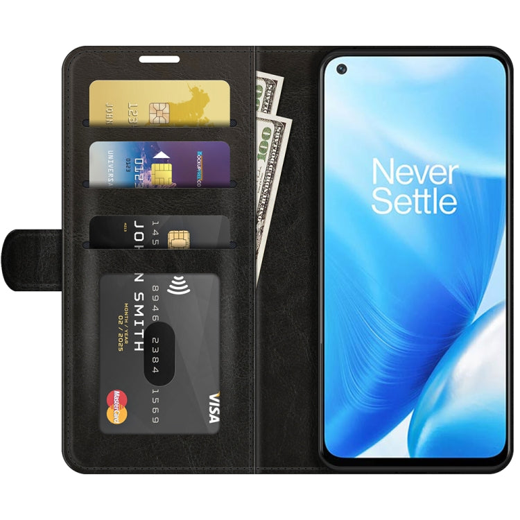 For OnePlus Nord N200 5G R64 Texture Single Horizontal Flip Protective Case with Holder & Card Slots & Wallet& Photo Frame, For OnePlus Nord N200 5G