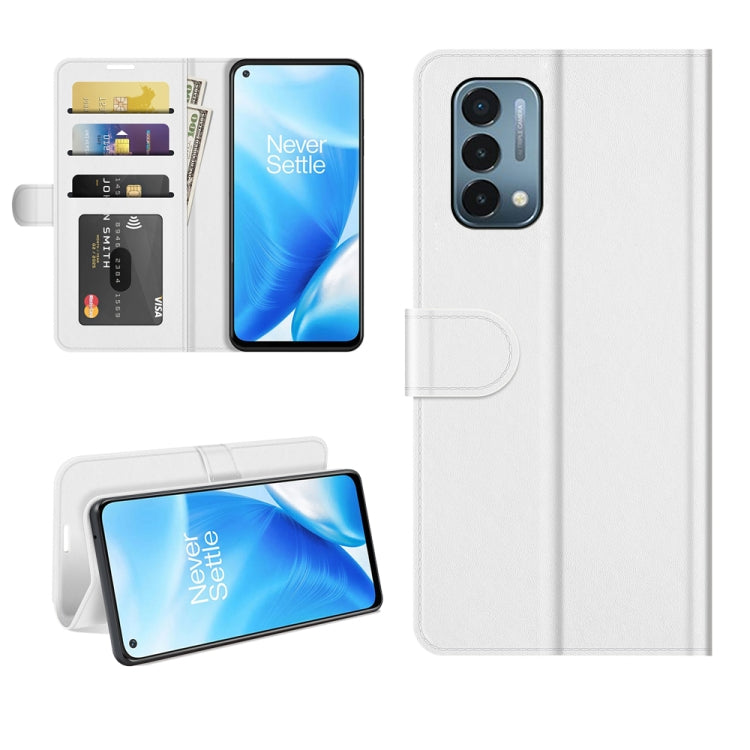 For OnePlus Nord N200 5G R64 Texture Single Horizontal Flip Protective Case with Holder & Card Slots & Wallet& Photo Frame, For OnePlus Nord N200 5G