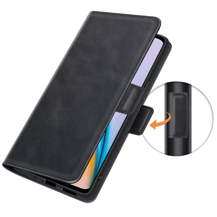 For OnePlus Nord 2 5G Dual-side Magnetic Buckle Horizontal Flip Leather Case with Holder & Card Slots & Wallet