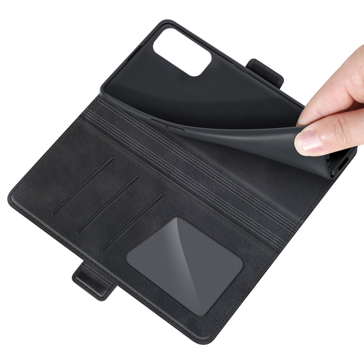 For OnePlus Nord 2 5G Dual-side Magnetic Buckle Horizontal Flip Leather Case with Holder & Card Slots & Wallet