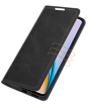 For OnePlus Nord 2 5G Retro-skin Business Magnetic Suction Leather Case with Holder & Card Slots & Wallet, For OnePlus Nord 2 5G