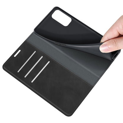 For OnePlus Nord 2 5G Retro-skin Business Magnetic Suction Leather Case with Holder & Card Slots & Wallet, For OnePlus Nord 2 5G