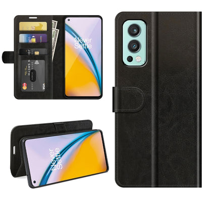 For OnePlus Nord 2 5G R64 Texture Single Horizontal Flip Protective Case with Holder & Card Slots & Wallet& Photo Frame, For OnePlus Nord 2 5G