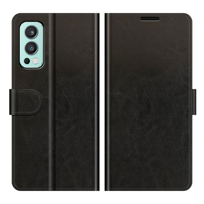 For OnePlus Nord 2 5G R64 Texture Single Horizontal Flip Protective Case with Holder & Card Slots & Wallet& Photo Frame, For OnePlus Nord 2 5G
