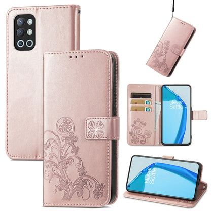 Four-leaf Clasp Embossed Buckle Mobile Phone Protection Leather Case with Lanyard & Card Slot & Wallet & Bracket Function, For Xiaomi Redmi K40 Gaming /Poco F3 GT, For OnePlus 9R, For Doogee X96 Pro, For  Doogee X96 Pro, For Wiko Jerry 4
