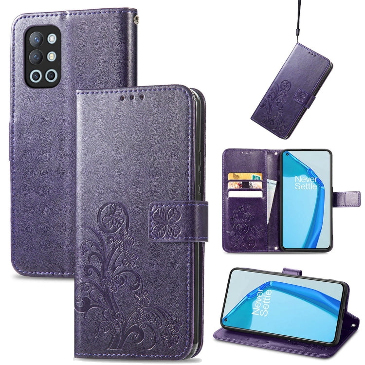 Four-leaf Clasp Embossed Buckle Mobile Phone Protection Leather Case with Lanyard & Card Slot & Wallet & Bracket Function, For Xiaomi Redmi K40 Gaming /Poco F3 GT, For OnePlus 9R, For Doogee X96 Pro, For  Doogee X96 Pro, For Wiko Jerry 4