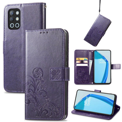 Four-leaf Clasp Embossed Buckle Mobile Phone Protection Leather Case with Lanyard & Card Slot & Wallet & Bracket Function, For Xiaomi Redmi K40 Gaming /Poco F3 GT, For OnePlus 9R, For Doogee X96 Pro, For  Doogee X96 Pro, For Wiko Jerry 4