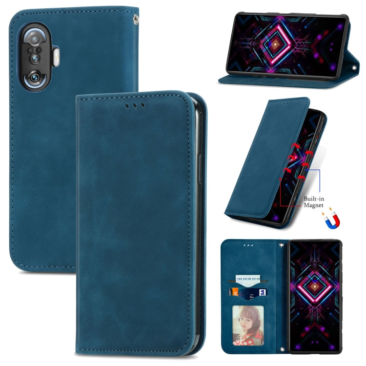 Retro Skin Feel Business Magnetic Horizontal Flip Leather Case with Holder & Card Slots & Wallet & Photo Frame, For Xiaomi Redmi K40 Gaming, For Xiaomi Redmi Note 10 JE, For Xiaomi Redmi Note 10 Pro 5G, For Huawei P50 Pro