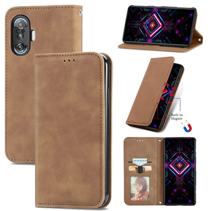 Retro Skin Feel Business Magnetic Horizontal Flip Leather Case with Holder & Card Slots & Wallet & Photo Frame, For Xiaomi Redmi K40 Gaming, For Xiaomi Redmi Note 10 JE, For Xiaomi Redmi Note 10 Pro 5G, For Huawei P50 Pro