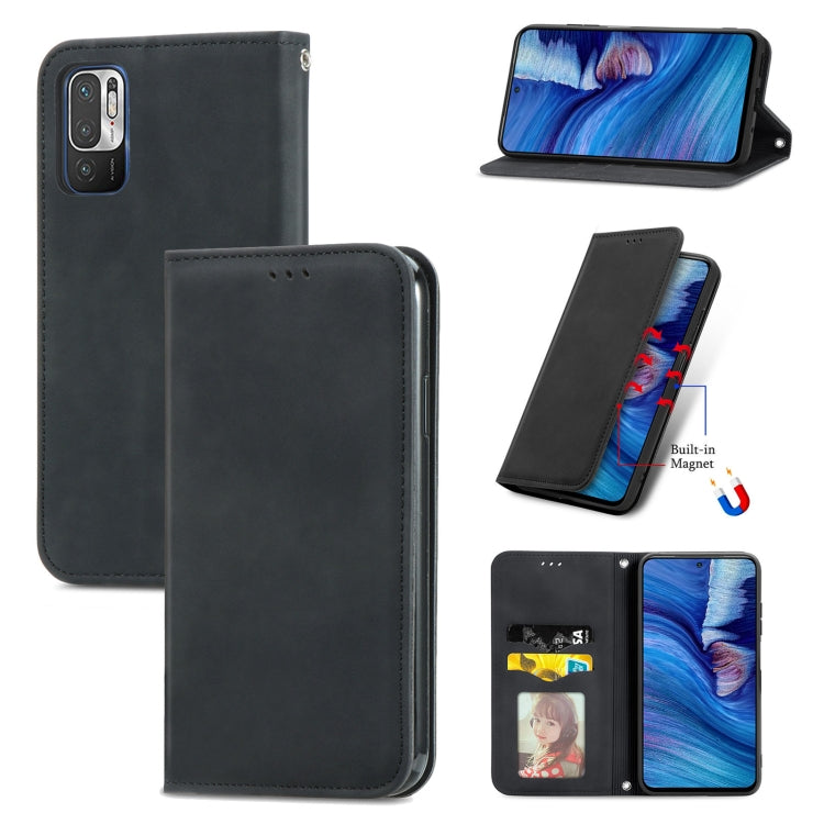 Retro Skin Feel Business Magnetic Horizontal Flip Leather Case with Holder & Card Slots & Wallet & Photo Frame, For Xiaomi Redmi K40 Gaming, For Xiaomi Redmi Note 10 JE, For Xiaomi Redmi Note 10 Pro 5G, For Huawei P50 Pro