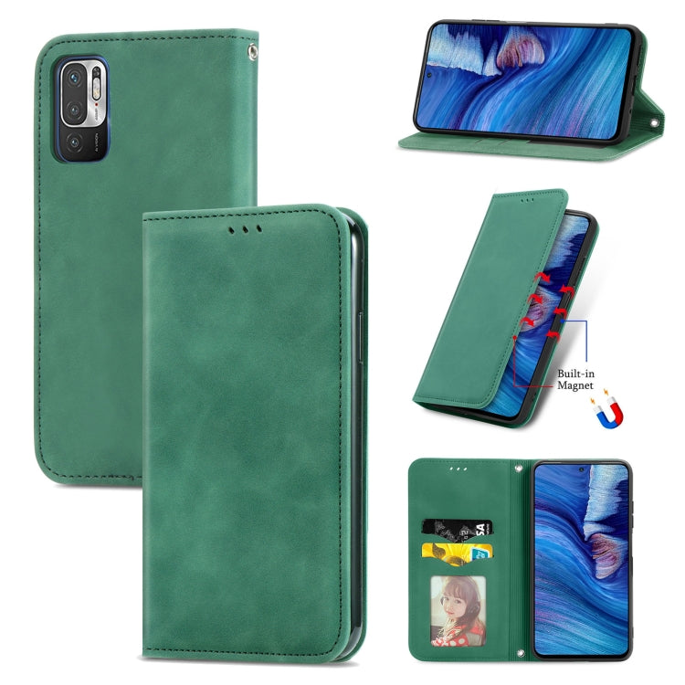 Retro Skin Feel Business Magnetic Horizontal Flip Leather Case with Holder & Card Slots & Wallet & Photo Frame, For Xiaomi Redmi K40 Gaming, For Xiaomi Redmi Note 10 JE, For Xiaomi Redmi Note 10 Pro 5G, For Huawei P50 Pro