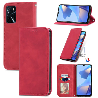Retro Skin Feel Business Magnetic Horizontal Flip Leather Case with Holder & Card Slots & Wallet & Photo Frame, For OPPO A16, For Blackview A90
