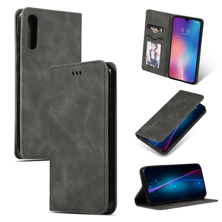 Retro Skin Feel Business Magnetic Horizontal Flip Leather Case for Xiaomi 9 SE, For Xiaomi Mi 9 SE