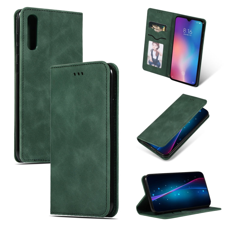 Retro Skin Feel Business Magnetic Horizontal Flip Leather Case for Xiaomi 9 SE, For Xiaomi Mi 9 SE