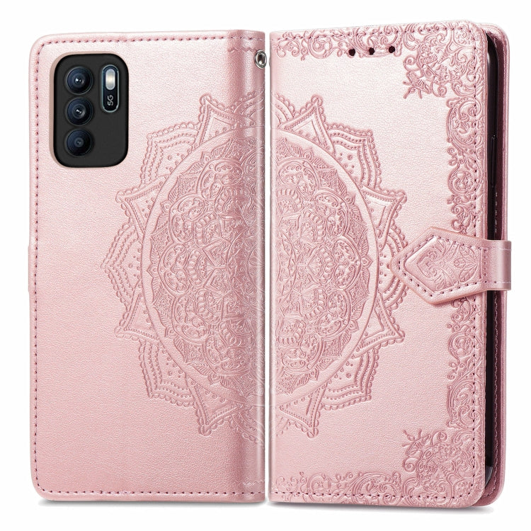 Mandala Embossing Pattern Horizontal Flip Leather Case with Holder & Card Slots & Wallet & Lanyard, For OPPO Reno6 Z, For OPPO Realme C20, For OPPO Realme GT Master, For vivo S7 E