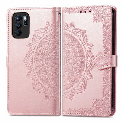 Mandala Embossing Pattern Horizontal Flip Leather Case with Holder & Card Slots & Wallet & Lanyard, For OPPO Reno6 Z, For OPPO Realme C20, For OPPO Realme GT Master, For vivo S7 E