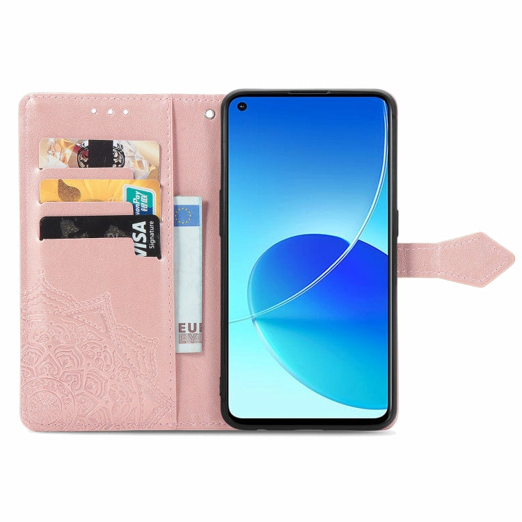 Mandala Embossing Pattern Horizontal Flip Leather Case with Holder & Card Slots & Wallet & Lanyard, For OPPO Reno6 Z, For OPPO Realme C20, For OPPO Realme GT Master, For vivo S7 E