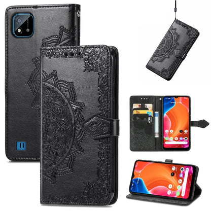 Mandala Embossing Pattern Horizontal Flip Leather Case with Holder & Card Slots & Wallet & Lanyard, For OPPO Reno6 Z, For OPPO Realme C20, For OPPO Realme GT Master, For vivo S7 E