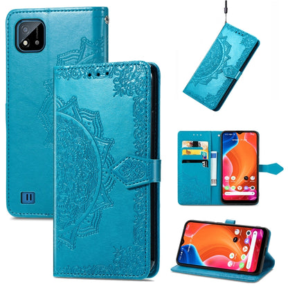 Mandala Embossing Pattern Horizontal Flip Leather Case with Holder & Card Slots & Wallet & Lanyard, For OPPO Reno6 Z, For OPPO Realme C20, For OPPO Realme GT Master, For vivo S7 E