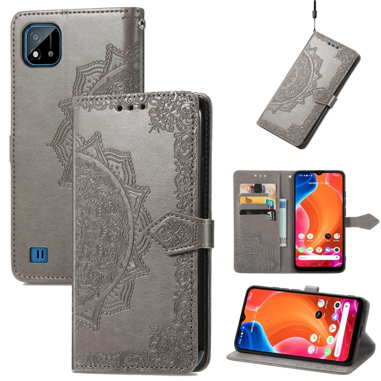 Mandala Embossing Pattern Horizontal Flip Leather Case with Holder & Card Slots & Wallet & Lanyard, For OPPO Reno6 Z, For OPPO Realme C20, For OPPO Realme GT Master, For vivo S7 E