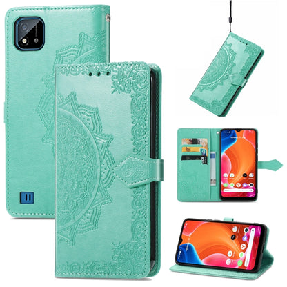 Mandala Embossing Pattern Horizontal Flip Leather Case with Holder & Card Slots & Wallet & Lanyard, For OPPO Reno6 Z, For OPPO Realme C20, For OPPO Realme GT Master, For vivo S7 E