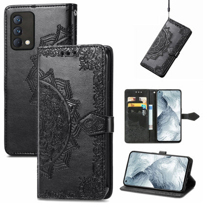 Mandala Embossing Pattern Horizontal Flip Leather Case with Holder & Card Slots & Wallet & Lanyard, For OPPO Reno6 Z, For OPPO Realme C20, For OPPO Realme GT Master, For vivo S7 E