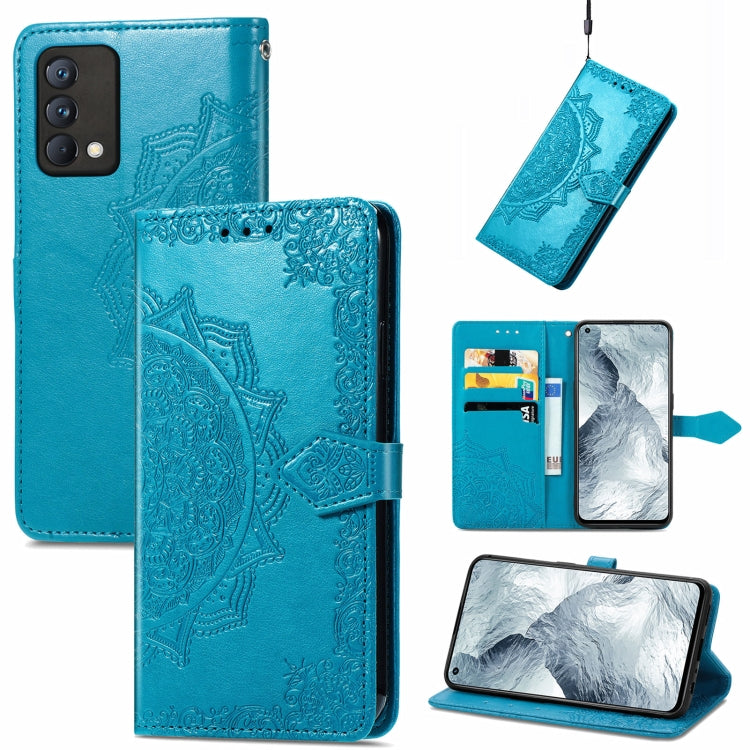 Mandala Embossing Pattern Horizontal Flip Leather Case with Holder & Card Slots & Wallet & Lanyard, For OPPO Reno6 Z, For OPPO Realme C20, For OPPO Realme GT Master, For vivo S7 E