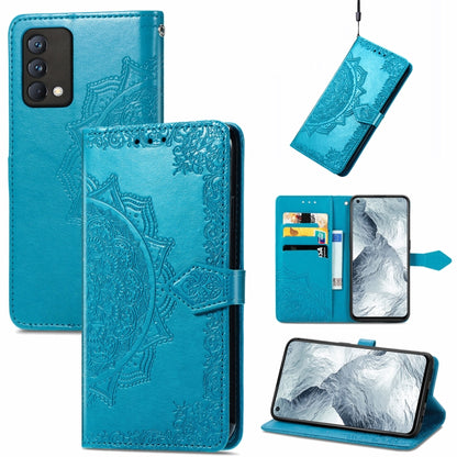 Mandala Embossing Pattern Horizontal Flip Leather Case with Holder & Card Slots & Wallet & Lanyard, For OPPO Reno6 Z, For OPPO Realme C20, For OPPO Realme GT Master, For vivo S7 E