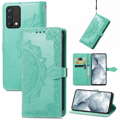 Mandala Embossing Pattern Horizontal Flip Leather Case with Holder & Card Slots & Wallet & Lanyard, For OPPO Reno6 Z, For OPPO Realme C20, For OPPO Realme GT Master, For vivo S7 E