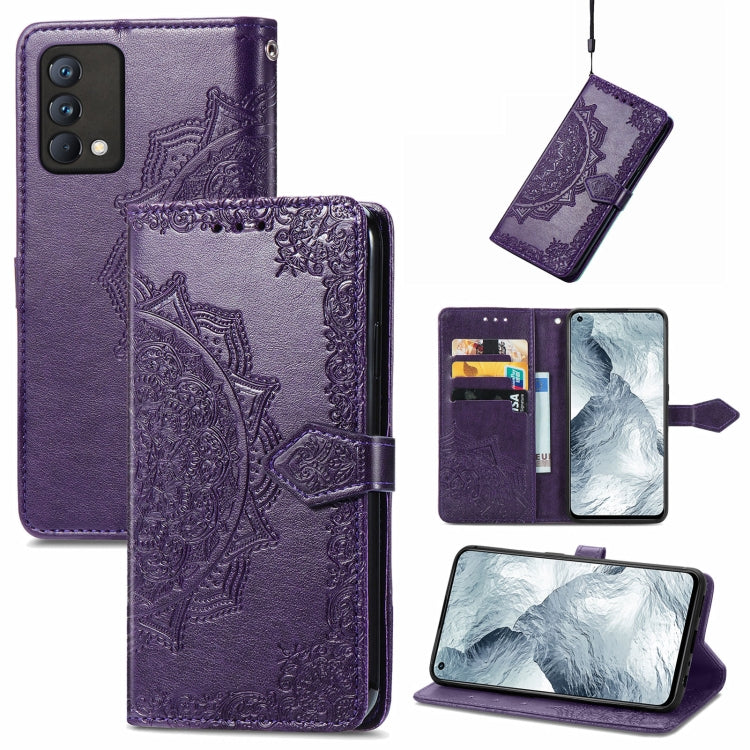 Mandala Embossing Pattern Horizontal Flip Leather Case with Holder & Card Slots & Wallet & Lanyard, For OPPO Reno6 Z, For OPPO Realme C20, For OPPO Realme GT Master, For vivo S7 E