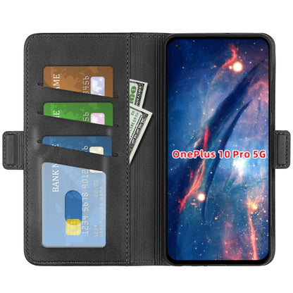 For OnePlus 10 Pro 5G Dual-side Magnetic Buckle Horizontal Flip Leather Case with Holder & Card Slots & Wallet, For OnePlus 10 Pro 5G
