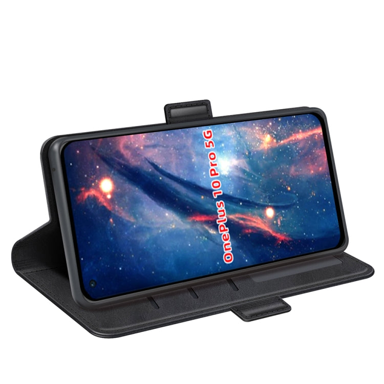 For OnePlus 10 Pro 5G Dual-side Magnetic Buckle Horizontal Flip Leather Case with Holder & Card Slots & Wallet, For OnePlus 10 Pro 5G