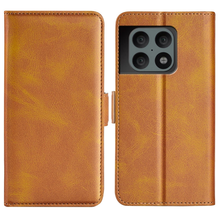 For OnePlus 10 Pro 5G Dual-side Magnetic Buckle Horizontal Flip Leather Case with Holder & Card Slots & Wallet, For OnePlus 10 Pro 5G