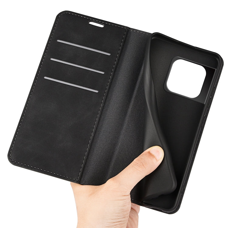 For OnePlus 10 Pro 5G Retro-skin Magnetic Suction Phone Leather Case with Holder & Card Slots & Wallet, For OnePlus 10 Pro 5G