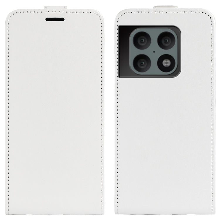 For OnePlus 10 Pro 5G  R64 Texture Single Vertical Flip Leather Phone Protective Case with Card Slots & Photo Frame, For OnePlus 10 Pro 5G
