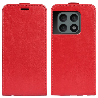 For OnePlus 10 Pro 5G  R64 Texture Single Vertical Flip Leather Phone Protective Case with Card Slots & Photo Frame, For OnePlus 10 Pro 5G