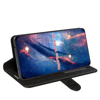 For  OnePlus 10 Pro 5G R64 Texture Single Horizontal Flip Phone Protective Case with Holder & Card Slots & Wallet& Photo Frame, For OnePlus 10 Pro 5G