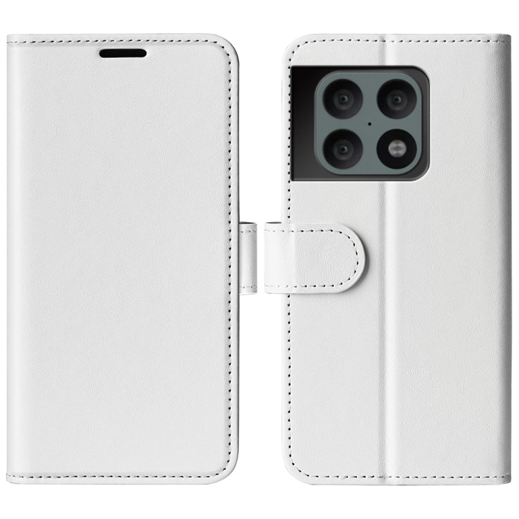 For  OnePlus 10 Pro 5G R64 Texture Single Horizontal Flip Phone Protective Case with Holder & Card Slots & Wallet& Photo Frame, For OnePlus 10 Pro 5G