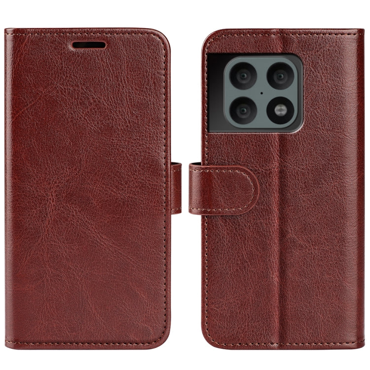 For  OnePlus 10 Pro 5G R64 Texture Single Horizontal Flip Phone Protective Case with Holder & Card Slots & Wallet& Photo Frame, For OnePlus 10 Pro 5G