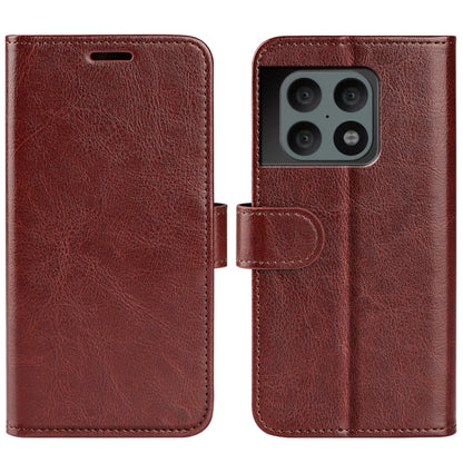 For  OnePlus 10 Pro 5G R64 Texture Single Horizontal Flip Phone Protective Case with Holder & Card Slots & Wallet& Photo Frame, For OnePlus 10 Pro 5G