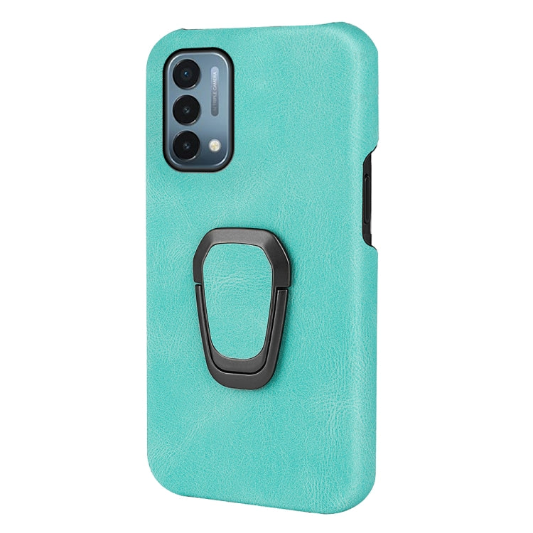For OnePlus Nord N200 5G Ring Holder PU Phone Case, For OnePlus Nord N200 5G